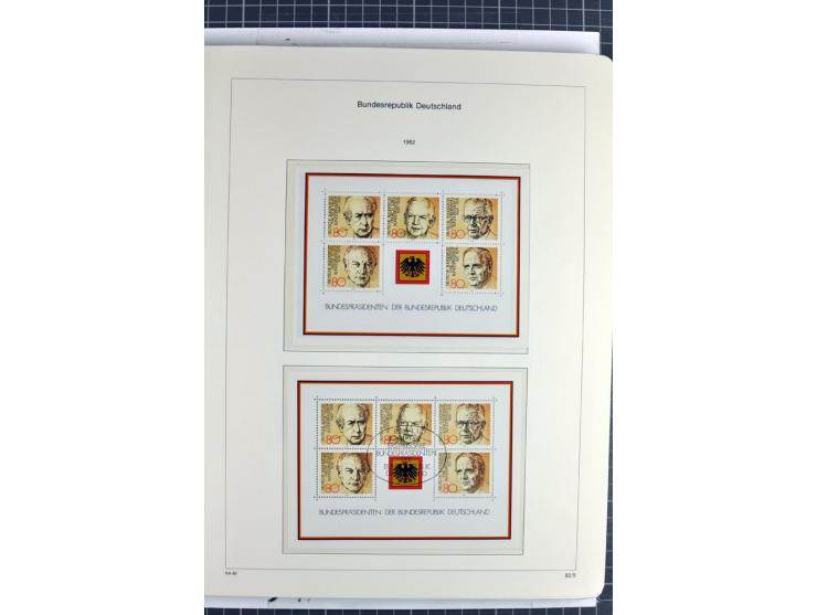 1949/1987, in den Hauptnummern überkpl. postfrische (wenige Werte ungebraucht) und gestempelte Sammlung, dabei Anfangsausgabe