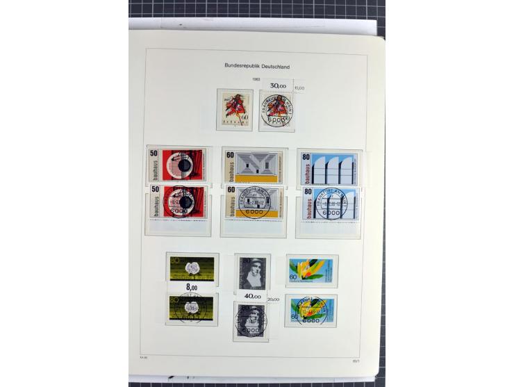 1949/1987, in den Hauptnummern überkpl. postfrische (wenige Werte ungebraucht) und gestempelte Sammlung, dabei Anfangsausgabe