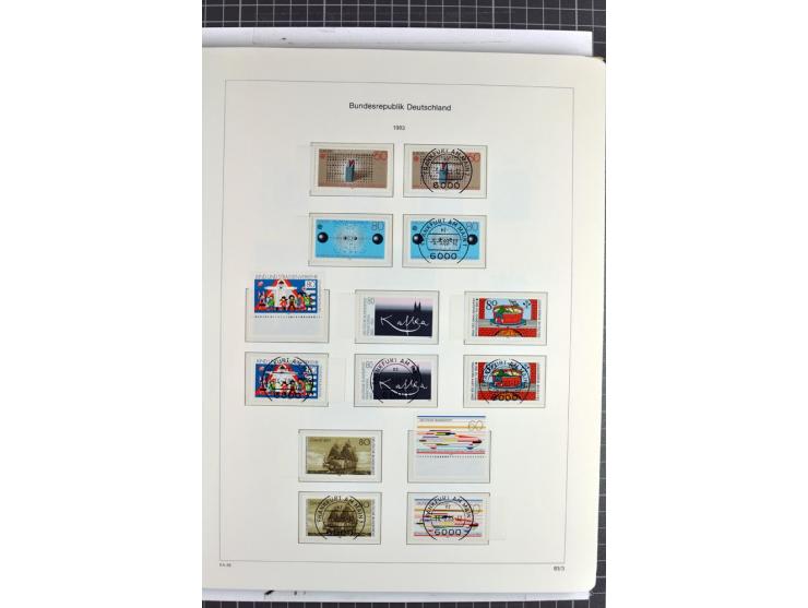 1949/1987, in den Hauptnummern überkpl. postfrische (wenige Werte ungebraucht) und gestempelte Sammlung, dabei Anfangsausgabe