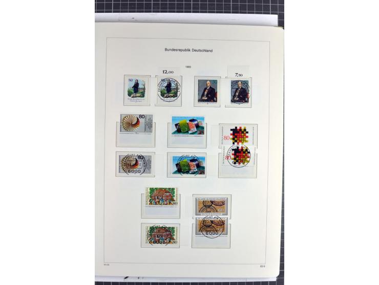 1949/1987, in den Hauptnummern überkpl. postfrische (wenige Werte ungebraucht) und gestempelte Sammlung, dabei Anfangsausgabe