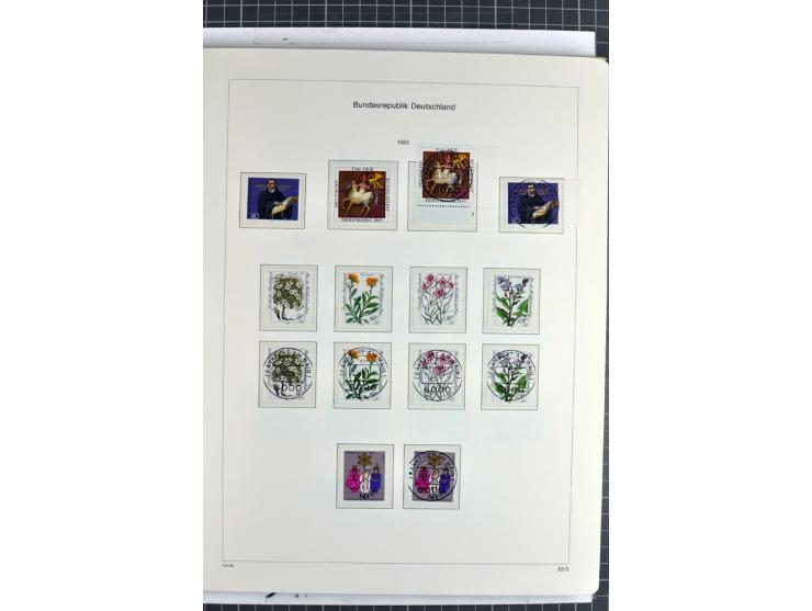 1949/1987, in den Hauptnummern überkpl. postfrische (wenige Werte ungebraucht) und gestempelte Sammlung, dabei Anfangsausgabe