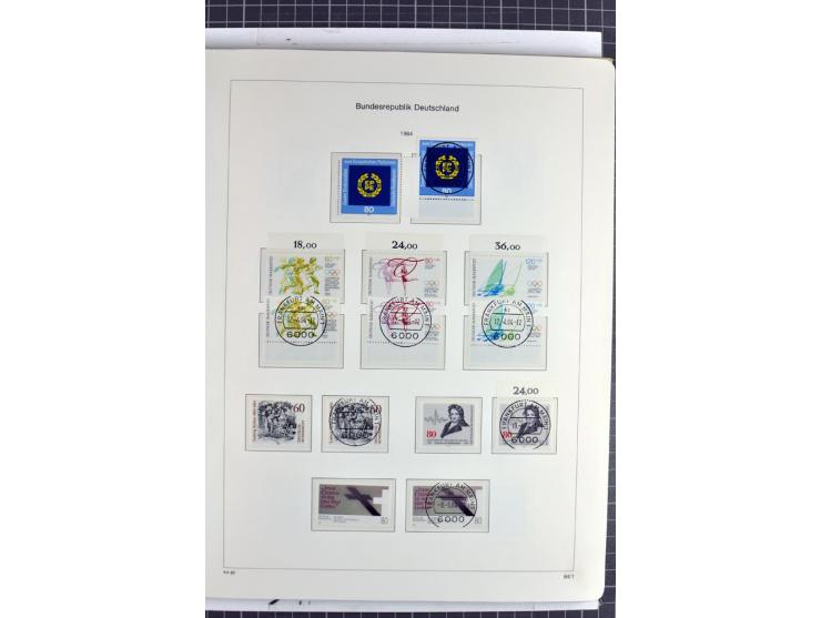 1949/1987, in den Hauptnummern überkpl. postfrische (wenige Werte ungebraucht) und gestempelte Sammlung, dabei Anfangsausgabe