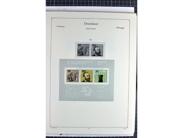 1949/1987, in den Hauptnummern überkpl. postfrische (wenige Werte ungebraucht) und gestempelte Sammlung, dabei Anfangsausgabe