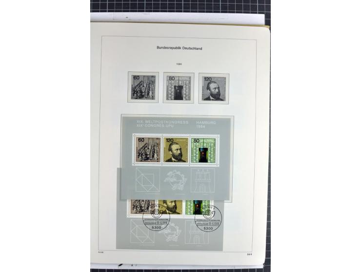 1949/1987, in den Hauptnummern überkpl. postfrische (wenige Werte ungebraucht) und gestempelte Sammlung, dabei Anfangsausgabe