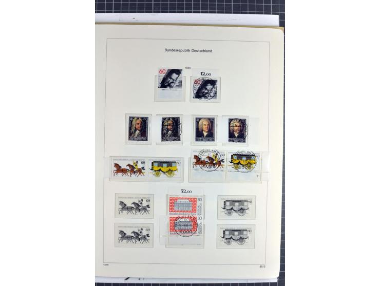 1949/1987, in den Hauptnummern überkpl. postfrische (wenige Werte ungebraucht) und gestempelte Sammlung, dabei Anfangsausgabe