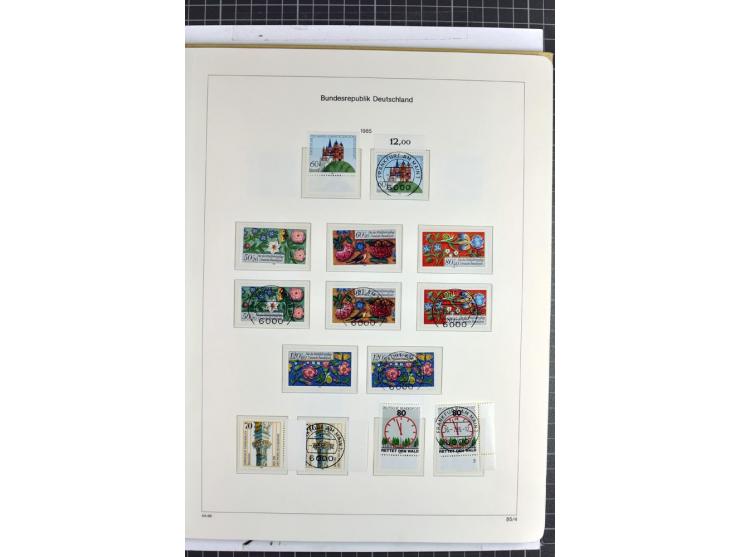 1949/1987, in den Hauptnummern überkpl. postfrische (wenige Werte ungebraucht) und gestempelte Sammlung, dabei Anfangsausgabe
