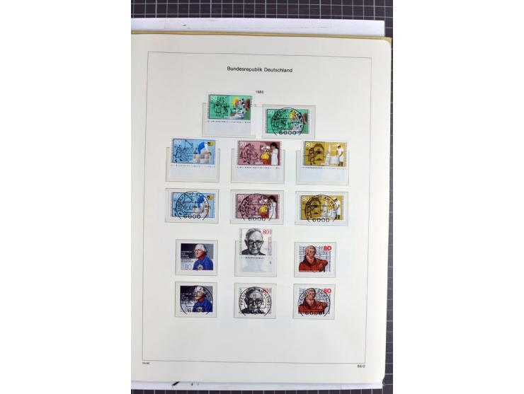 1949/1987, in den Hauptnummern überkpl. postfrische (wenige Werte ungebraucht) und gestempelte Sammlung, dabei Anfangsausgabe