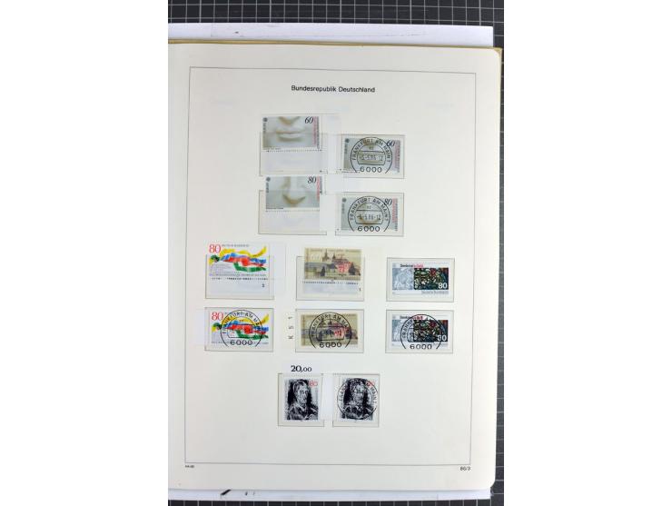 1949/1987, in den Hauptnummern überkpl. postfrische (wenige Werte ungebraucht) und gestempelte Sammlung, dabei Anfangsausgabe