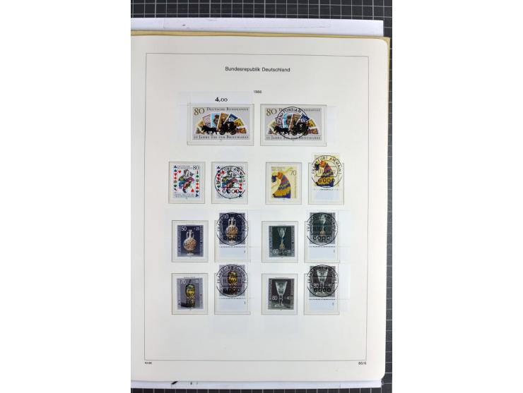 1949/1987, in den Hauptnummern überkpl. postfrische (wenige Werte ungebraucht) und gestempelte Sammlung, dabei Anfangsausgabe