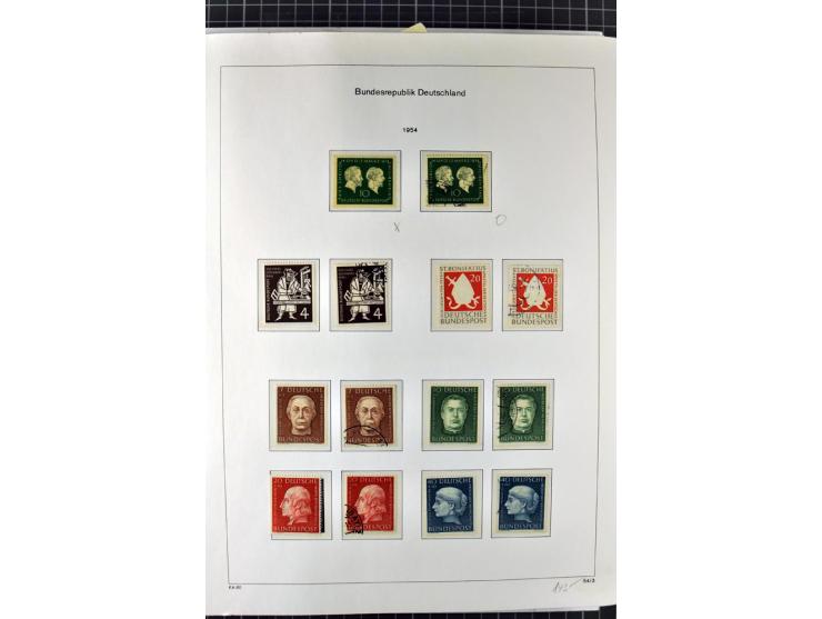 1949/1987, in den Hauptnummern überkpl. postfrische (wenige Werte ungebraucht) und gestempelte Sammlung, dabei Anfangsausgabe