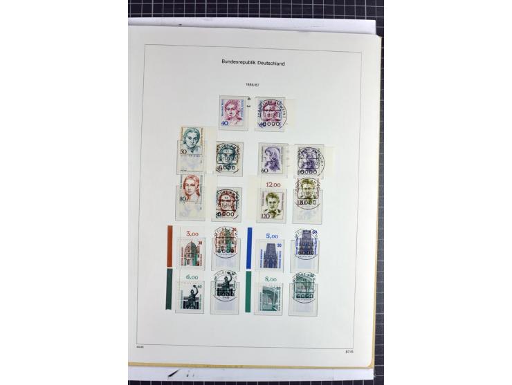 1949/1987, in den Hauptnummern überkpl. postfrische (wenige Werte ungebraucht) und gestempelte Sammlung, dabei Anfangsausgabe