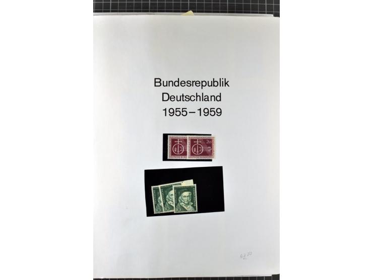1949/1987, in den Hauptnummern überkpl. postfrische (wenige Werte ungebraucht) und gestempelte Sammlung, dabei Anfangsausgabe