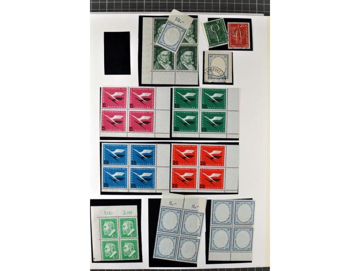 1949/1987, in den Hauptnummern überkpl. postfrische (wenige Werte ungebraucht) und gestempelte Sammlung, dabei Anfangsausgabe