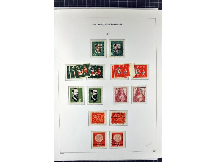 1949/1987, in den Hauptnummern überkpl. postfrische (wenige Werte ungebraucht) und gestempelte Sammlung, dabei Anfangsausgabe