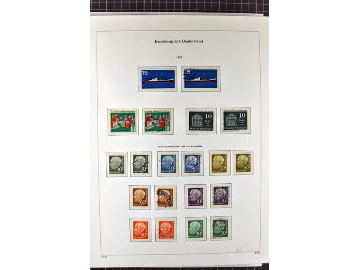 1949/1987, in den Hauptnummern überkpl. postfrische (wenige Werte ungebraucht) und gestempelte Sammlung, dabei Anfangsausgabe