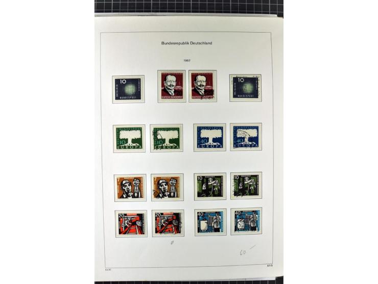 1949/1987, in den Hauptnummern überkpl. postfrische (wenige Werte ungebraucht) und gestempelte Sammlung, dabei Anfangsausgabe