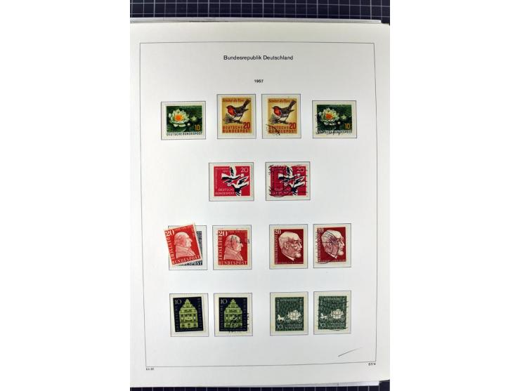 1949/1987, in den Hauptnummern überkpl. postfrische (wenige Werte ungebraucht) und gestempelte Sammlung, dabei Anfangsausgabe