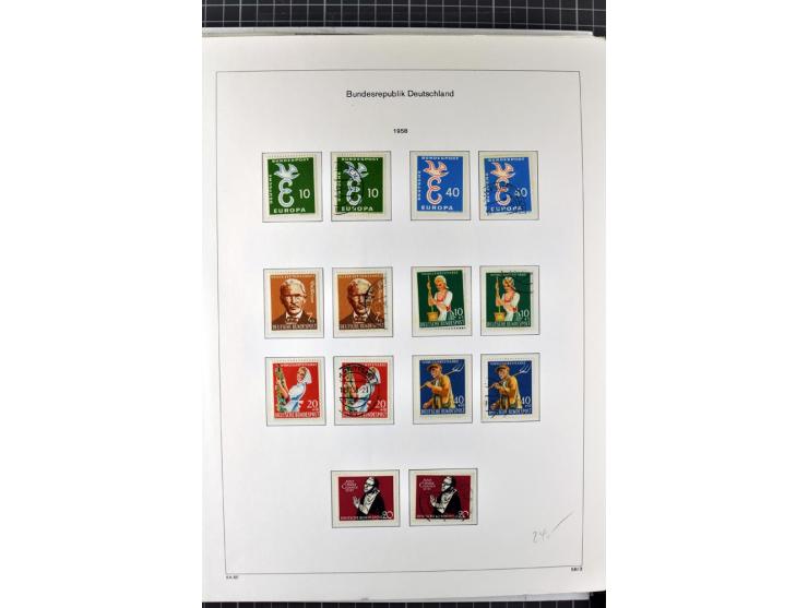 1949/1987, in den Hauptnummern überkpl. postfrische (wenige Werte ungebraucht) und gestempelte Sammlung, dabei Anfangsausgabe