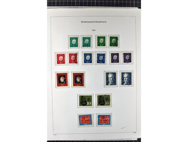 1949/1987, in den Hauptnummern überkpl. postfrische (wenige Werte ungebraucht) und gestempelte Sammlung, dabei Anfangsausgabe