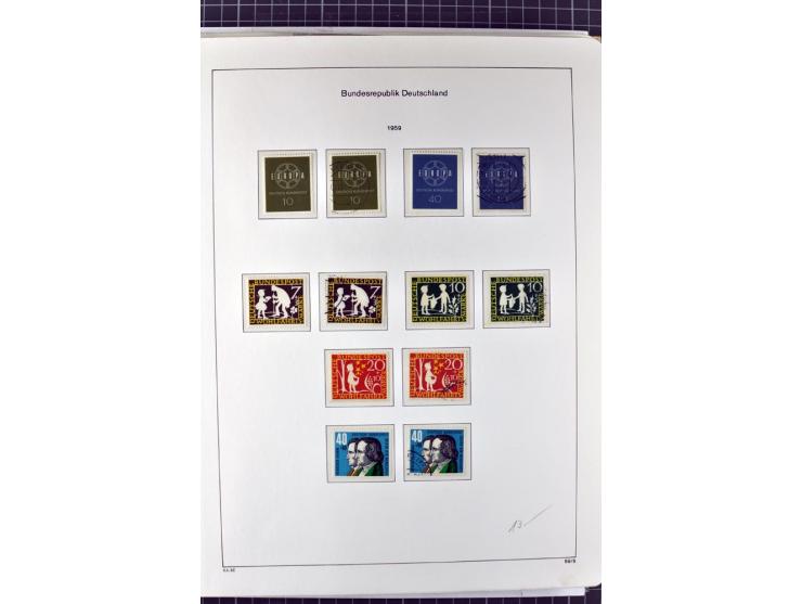 1949/1987, in den Hauptnummern überkpl. postfrische (wenige Werte ungebraucht) und gestempelte Sammlung, dabei Anfangsausgabe