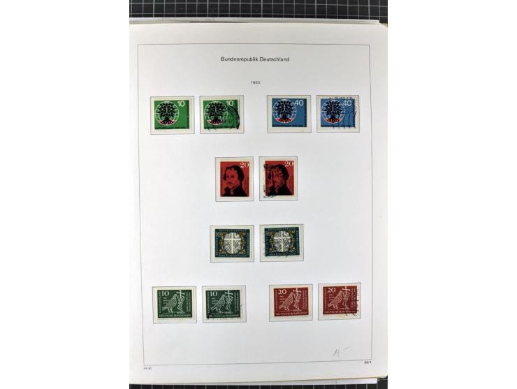 1949/1987, in den Hauptnummern überkpl. postfrische (wenige Werte ungebraucht) und gestempelte Sammlung, dabei Anfangsausgabe