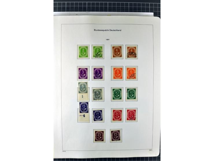 1949/1987, in den Hauptnummern überkpl. postfrische (wenige Werte ungebraucht) und gestempelte Sammlung, dabei Anfangsausgabe