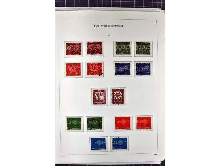 1949/1987, in den Hauptnummern überkpl. postfrische (wenige Werte ungebraucht) und gestempelte Sammlung, dabei Anfangsausgabe