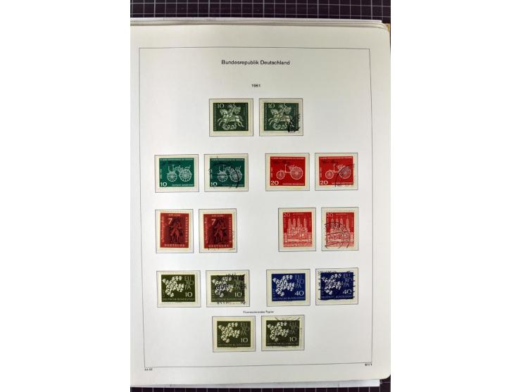 1949/1987, in den Hauptnummern überkpl. postfrische (wenige Werte ungebraucht) und gestempelte Sammlung, dabei Anfangsausgabe