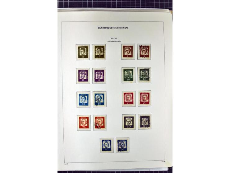 1949/1987, in den Hauptnummern überkpl. postfrische (wenige Werte ungebraucht) und gestempelte Sammlung, dabei Anfangsausgabe