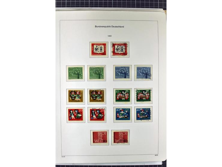 1949/1987, in den Hauptnummern überkpl. postfrische (wenige Werte ungebraucht) und gestempelte Sammlung, dabei Anfangsausgabe