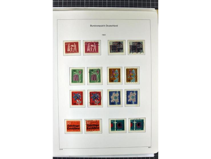 1949/1987, in den Hauptnummern überkpl. postfrische (wenige Werte ungebraucht) und gestempelte Sammlung, dabei Anfangsausgabe