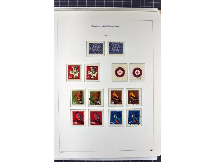 1949/1987, in den Hauptnummern überkpl. postfrische (wenige Werte ungebraucht) und gestempelte Sammlung, dabei Anfangsausgabe