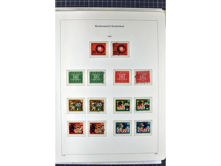 1949/1987, in den Hauptnummern überkpl. postfrische (wenige Werte ungebraucht) und gestempelte Sammlung, dabei Anfangsausgabe