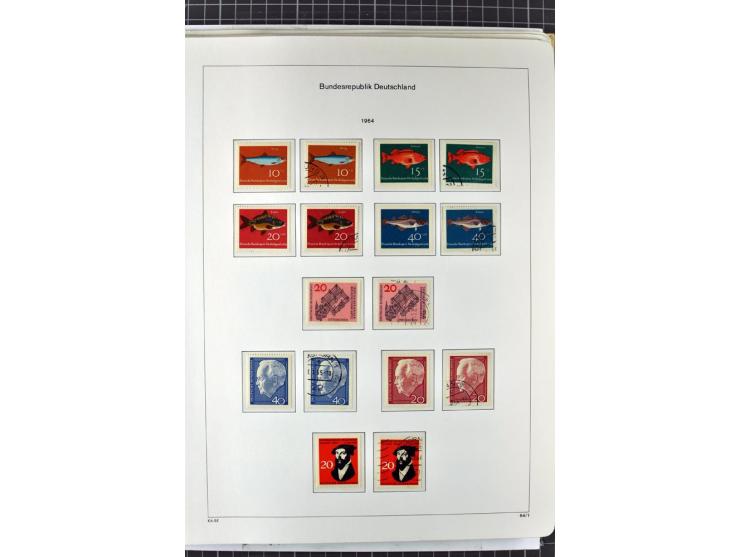 1949/1987, in den Hauptnummern überkpl. postfrische (wenige Werte ungebraucht) und gestempelte Sammlung, dabei Anfangsausgabe