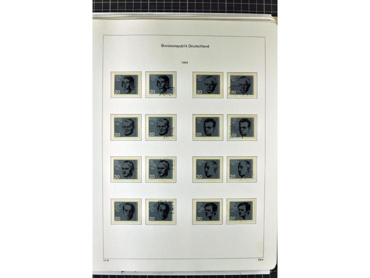 1949/1987, in den Hauptnummern überkpl. postfrische (wenige Werte ungebraucht) und gestempelte Sammlung, dabei Anfangsausgabe