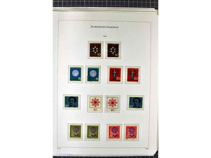 1949/1987, in den Hauptnummern überkpl. postfrische (wenige Werte ungebraucht) und gestempelte Sammlung, dabei Anfangsausgabe