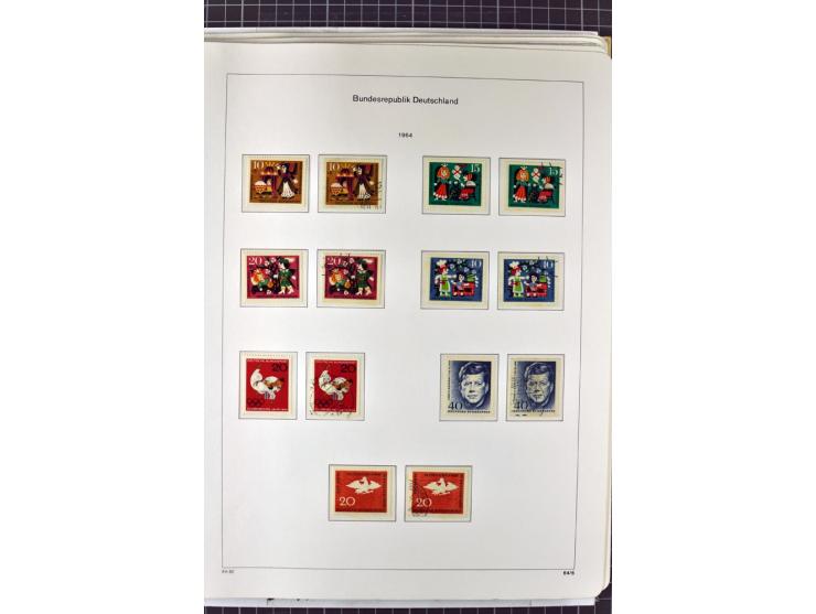1949/1987, in den Hauptnummern überkpl. postfrische (wenige Werte ungebraucht) und gestempelte Sammlung, dabei Anfangsausgabe