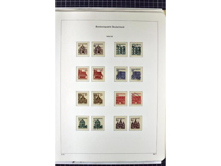 1949/1987, in den Hauptnummern überkpl. postfrische (wenige Werte ungebraucht) und gestempelte Sammlung, dabei Anfangsausgabe