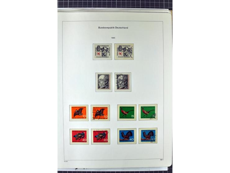 1949/1987, in den Hauptnummern überkpl. postfrische (wenige Werte ungebraucht) und gestempelte Sammlung, dabei Anfangsausgabe