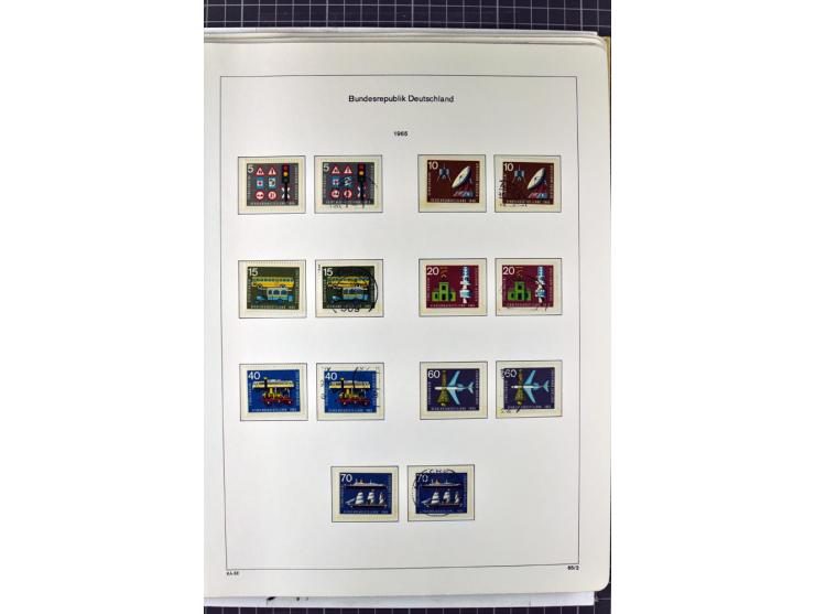 1949/1987, in den Hauptnummern überkpl. postfrische (wenige Werte ungebraucht) und gestempelte Sammlung, dabei Anfangsausgabe