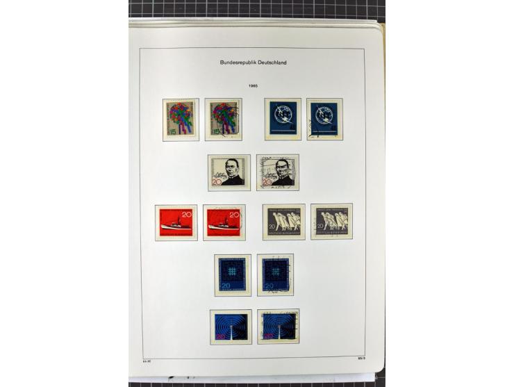 1949/1987, in den Hauptnummern überkpl. postfrische (wenige Werte ungebraucht) und gestempelte Sammlung, dabei Anfangsausgabe