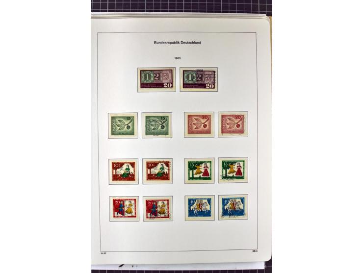 1949/1987, in den Hauptnummern überkpl. postfrische (wenige Werte ungebraucht) und gestempelte Sammlung, dabei Anfangsausgabe