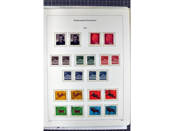1949/1987, in den Hauptnummern überkpl. postfrische (wenige Werte ungebraucht) und gestempelte Sammlung, dabei Anfangsausgabe