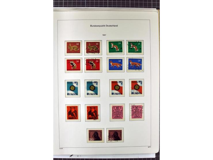 1949/1987, in den Hauptnummern überkpl. postfrische (wenige Werte ungebraucht) und gestempelte Sammlung, dabei Anfangsausgabe