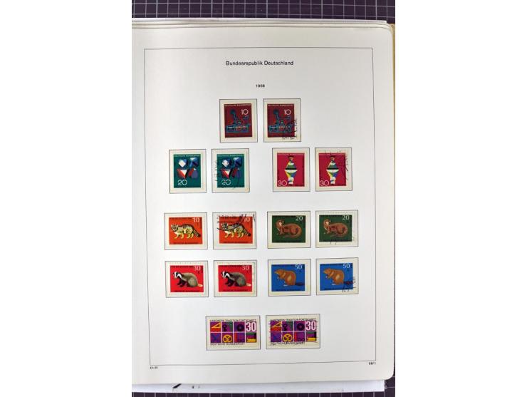 1949/1987, in den Hauptnummern überkpl. postfrische (wenige Werte ungebraucht) und gestempelte Sammlung, dabei Anfangsausgabe