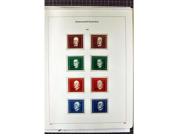1949/1987, in den Hauptnummern überkpl. postfrische (wenige Werte ungebraucht) und gestempelte Sammlung, dabei Anfangsausgabe