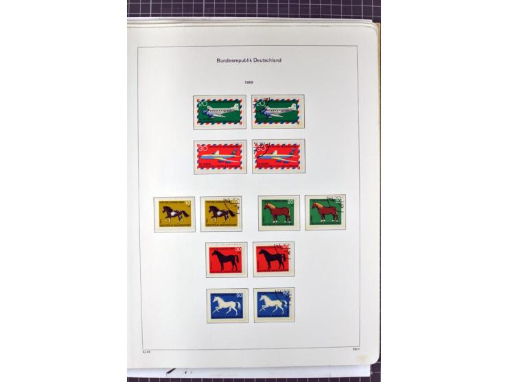 1949/1987, in den Hauptnummern überkpl. postfrische (wenige Werte ungebraucht) und gestempelte Sammlung, dabei Anfangsausgabe