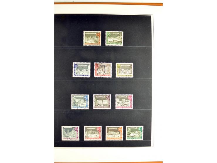 1948/1990, in den Hauptnummern postfrisch und gestempelt jeweils kpl. Sammlung, dabei Berlin Bl. 1 gestempelt mit Fotoattest 