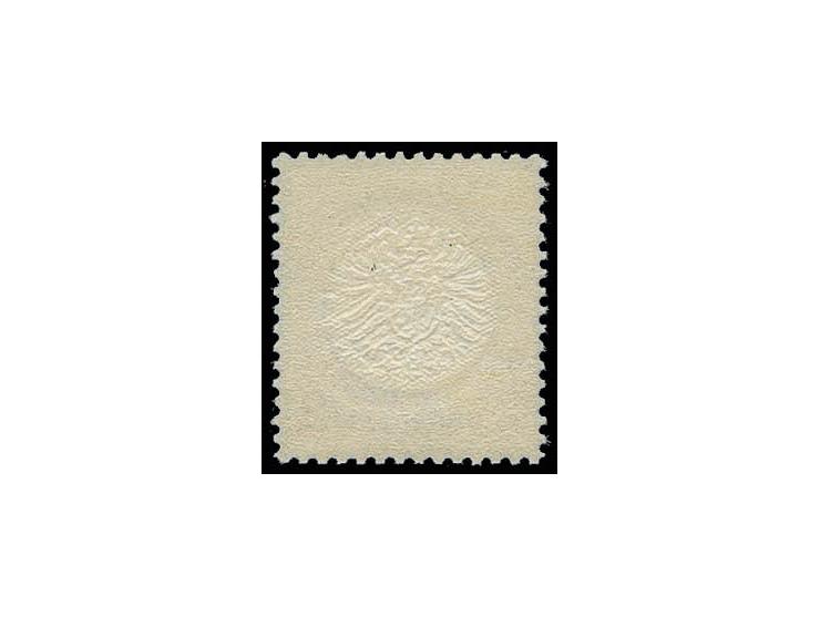 2 Gr. grauultramarin ungebraucht mit ca. 1,6 mm nach rechts unten versetzter Doppelprägung, Kabinett, Register-Nr. 134, Fotoa