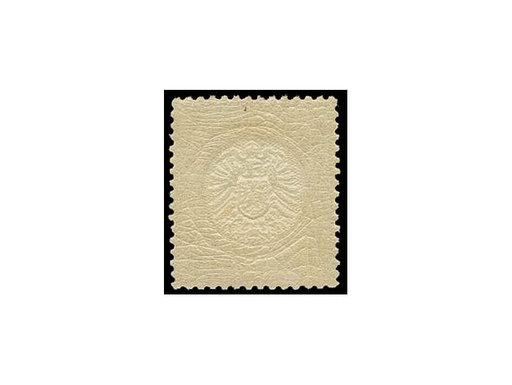 5 Gr. ockerbraun mit markantem Plattenfehler 'Kreisbruch unter T in DEUTSCHE', Feld 90, postfrisch, Kabinett, Fotoattest Somm